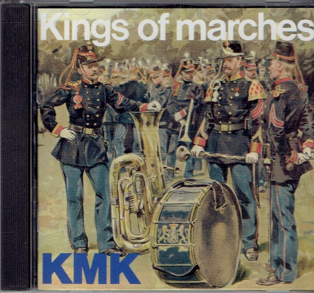 Hafabra -Kings of Marches - Koninklijke Militaire Kapel KMK, Cd's en Dvd's, Slagwerk, Ophalen of Verzenden, Inclusief boekje, Klassieke kerkmuziek