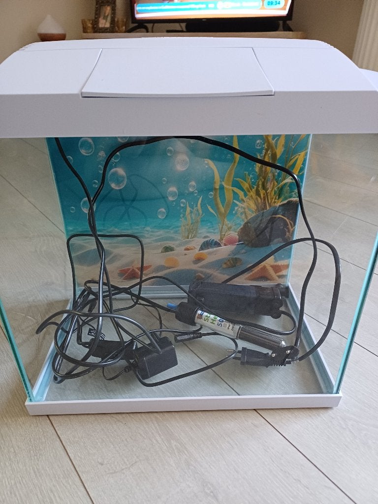 Superfish Aquarium wit, Dieren en Toebehoren, Vissen | Aquaria en Toebehoren, Ophalen, Nieuw, Leeg aquarium