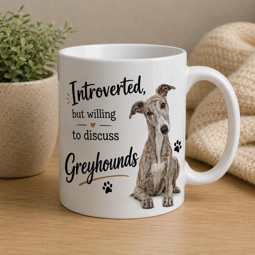 Introverted, but willing to discuss Greyhounds, Dieren en Toebehoren, Verzenden, Nieuw