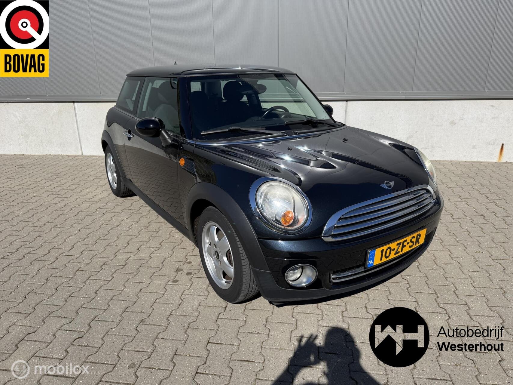Mini Mini 1.4 One Pepper|VOL ONDERHOUD|AIRCO|START/STOP SYST, Auto's, Gebruikt, 4 stoelen, Origineel Nederlands, Bedrijf