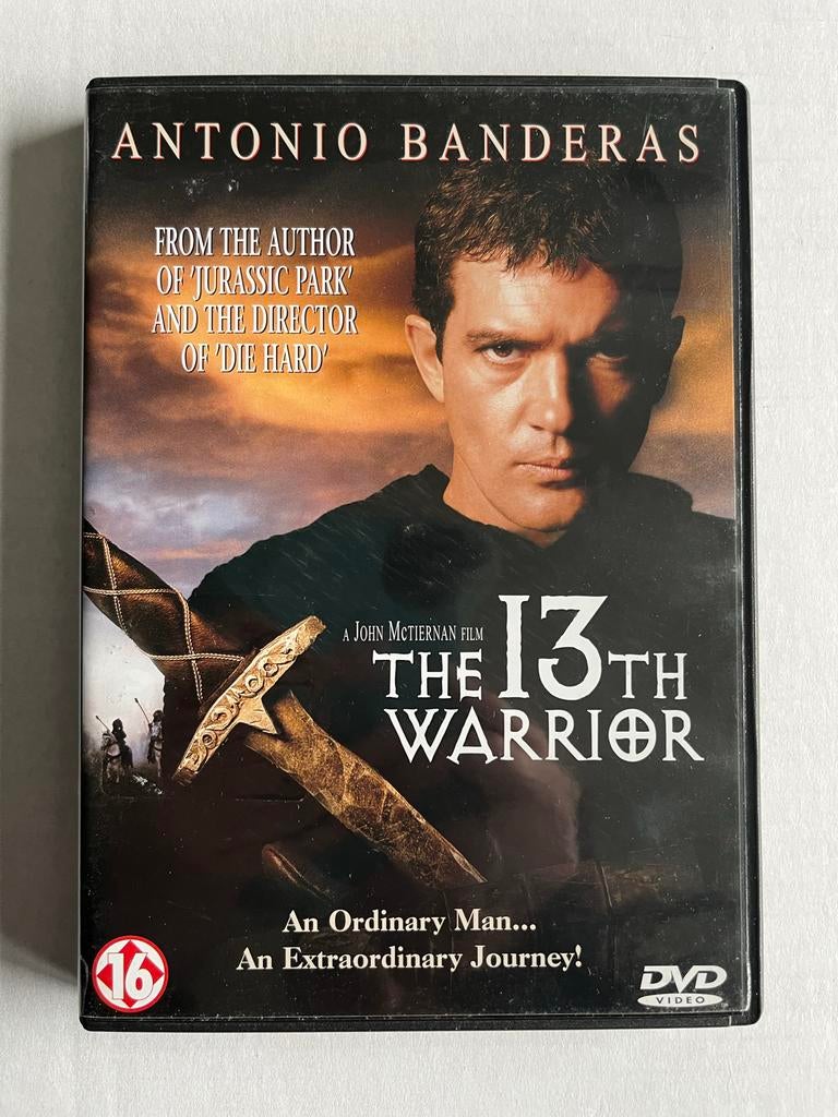 The 13th Warrior DVD met Antonio Banderas, Vanaf 16 jaar, Ophalen of Verzenden, Gebruikt, Actie