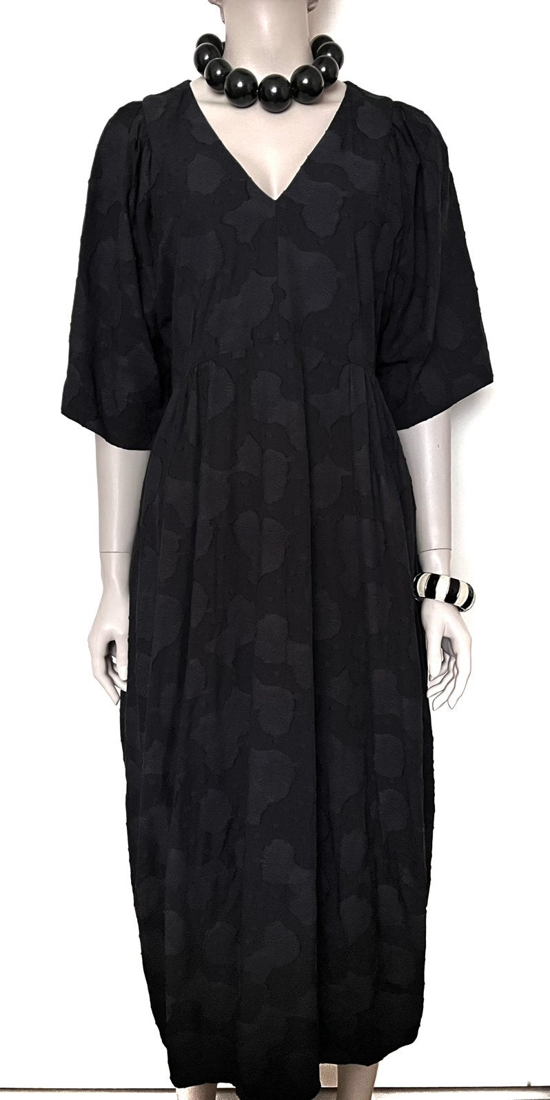 Henrik Vibskov zwarte pump dress maat S (NIEUW ), Verzenden, Zwart, Nieuw, Maat 36 (S)