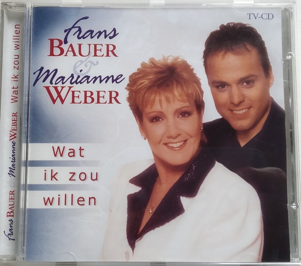 CD - Frans Bauer & Marianne Weber - Wat Ik Zou Willen, Ophalen of Verzenden, Zo goed als nieuw