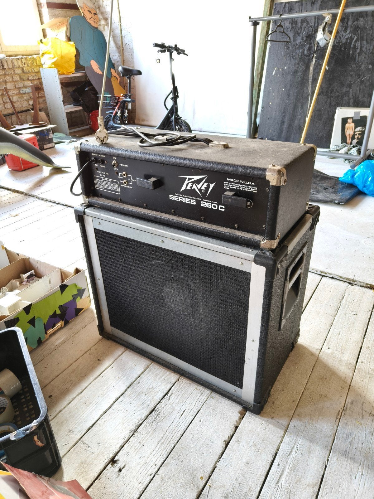 Peavey Centurion Mark III Series 260C Basversterker, Muziek en Instrumenten, Versterkers | Bas en Gitaar, Ophalen, Gebruikt, 100 watt of meer