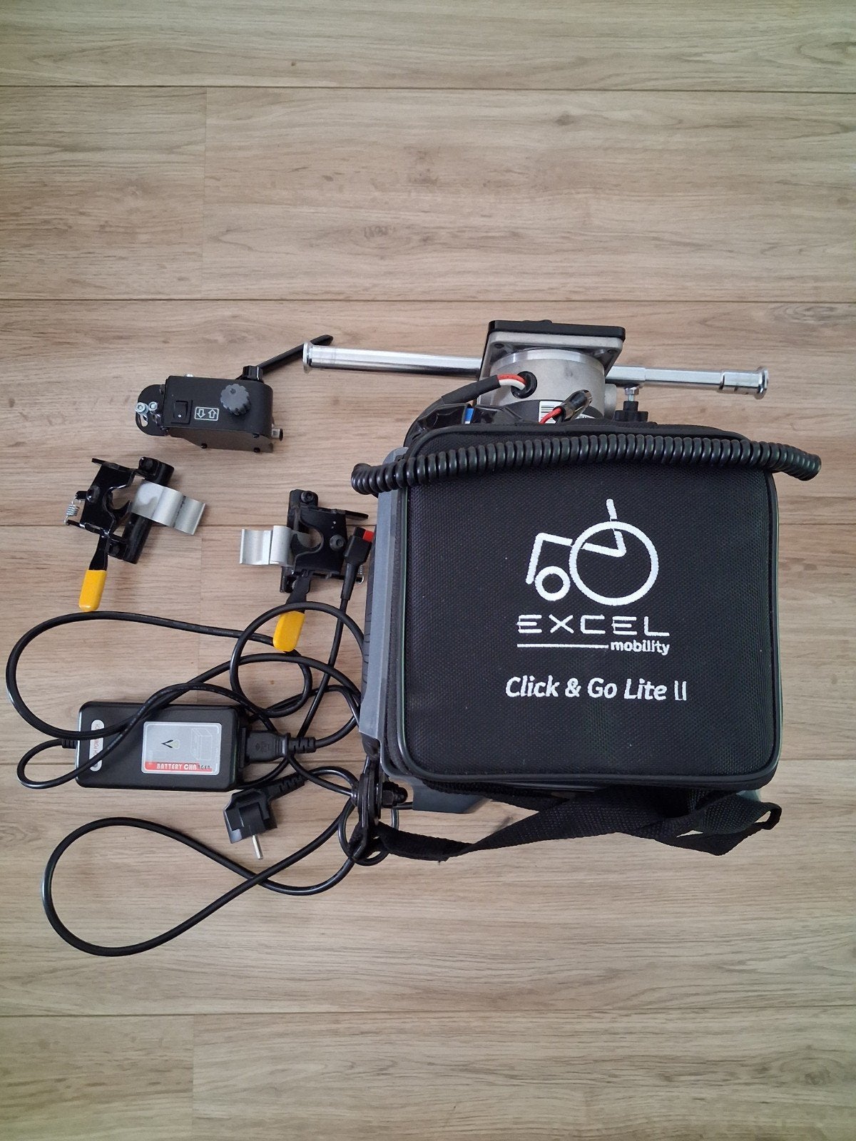 click & Go Lite II duw ondersteuning voor rolstoel, Ophalen, Duwrolstoel