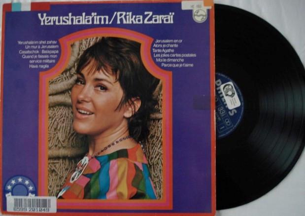 Rika Zaraï - Yerushala'im, Gebruikt, Overige soorten, Ophalen of Verzenden, 1970 - 1979