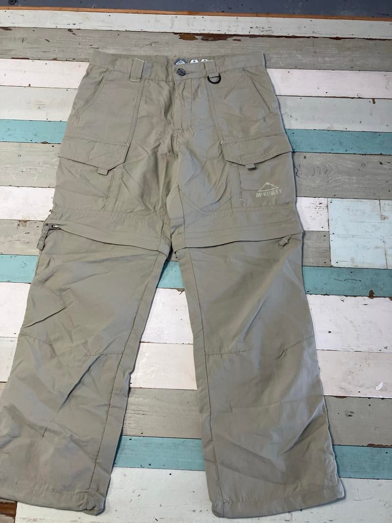 McKinley afritsbroek zonbescherming Dry Plus maat 128, Kinderen en Baby's, Ophalen of Verzenden, Gebruikt, Jongen of Meisje, Broek