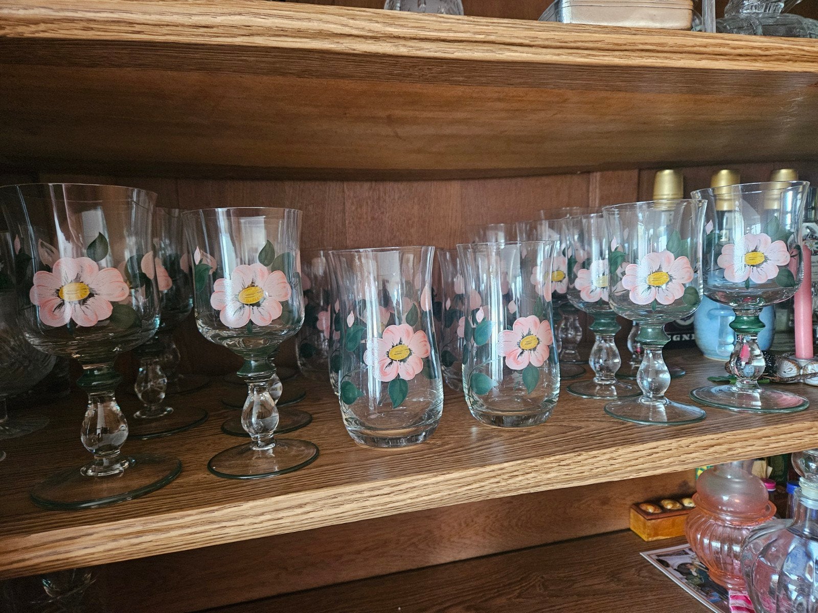 Villeroy & Boch Wild Rose Servies en Glaswerk - Compleet, Ophalen
