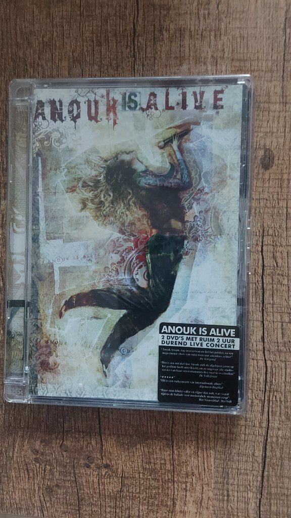 DVD Anouk / Anouk is alive (2006) 2 dvds, Alle leeftijden, Ophalen of Verzenden, Gebruikt, Concert