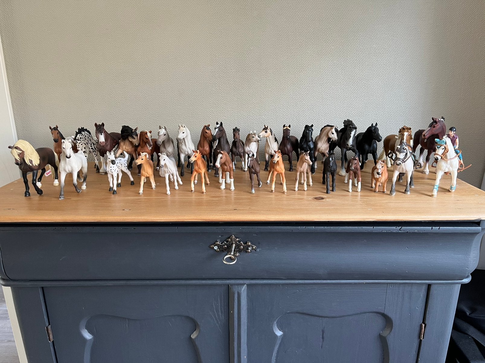 Schleich paarden, pony’s en veulens, Ophalen of Verzenden, Zo goed als nieuw