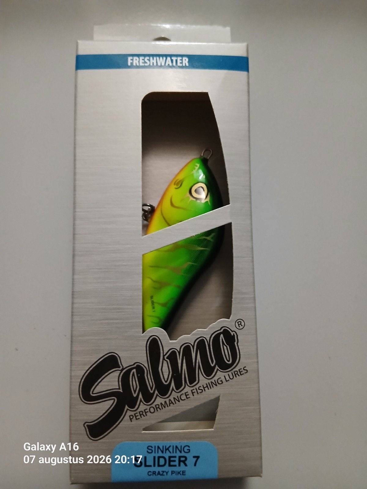 Salmo Slider 7 Sinking Poland Limited Edition Crazy Pike, Ophalen of Verzenden, Nieuw, Overige typen