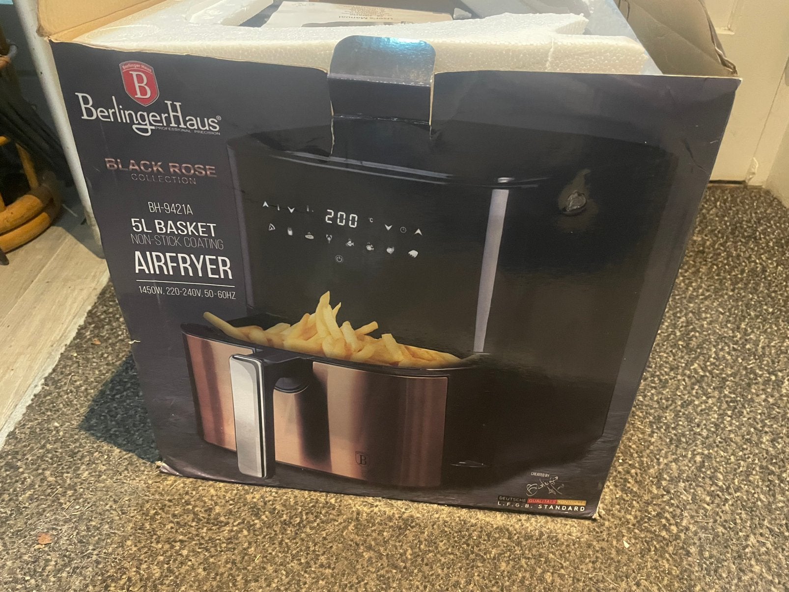 Airfryer, 4 liter of meer, Ophalen of Verzenden, Nieuw