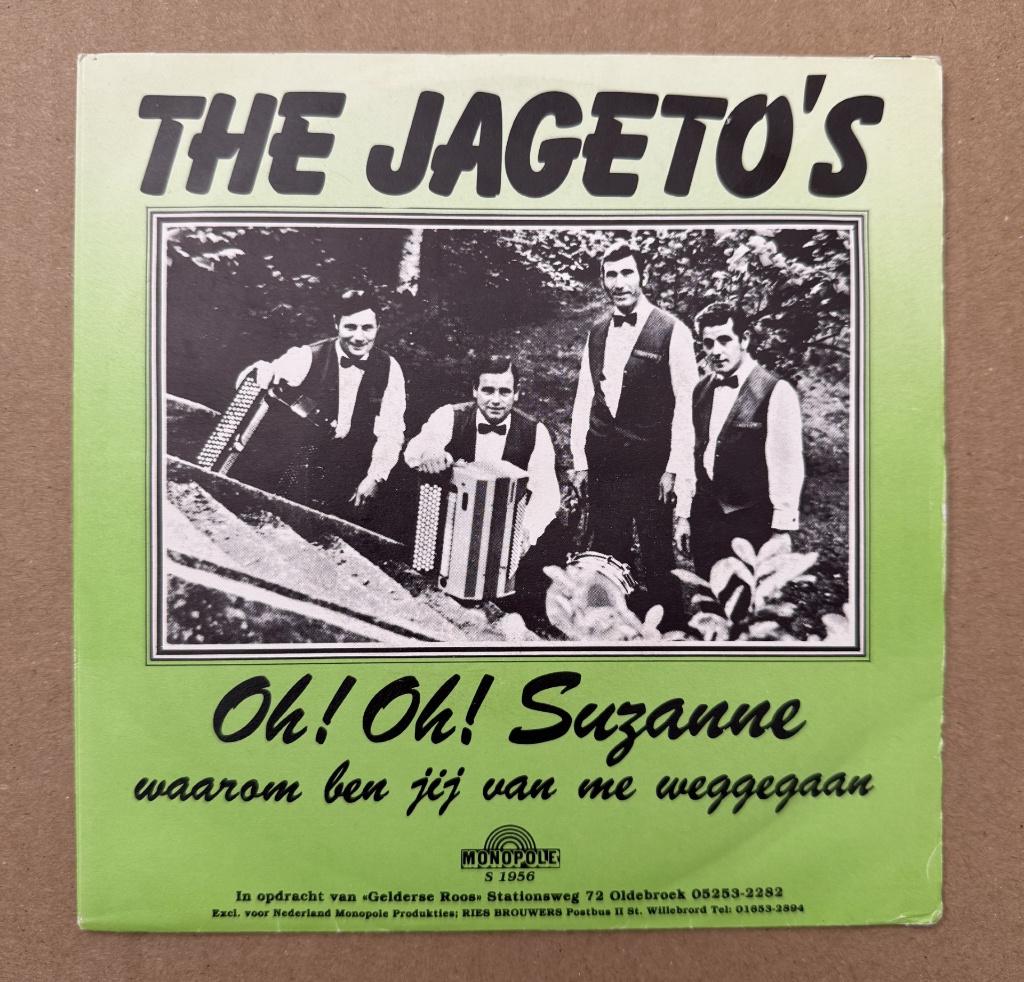 The Jageto's - Oh oh Suzanne - Piraten topper -, Gebruikt, 7 inch, 1980 - 1989, Levenslied of Smartlap