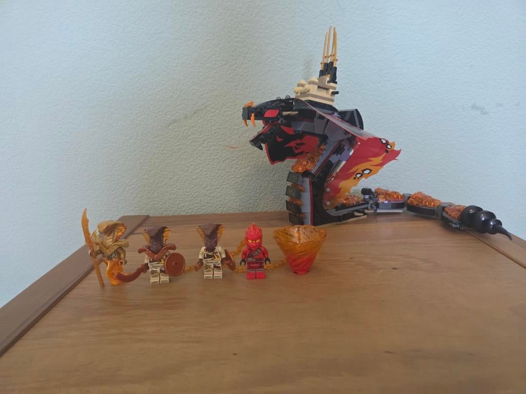 Lego ninjago set 70674 vuurslang, Ophalen of Verzenden