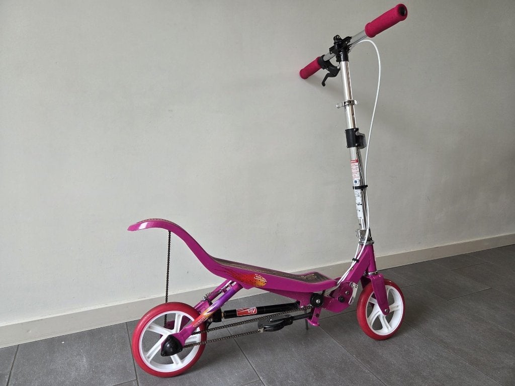 Space Scooter model X580 - roze, Fietsen en Brommers, Steps, Ophalen, Gebruikt, Gewone step, Space Scooter