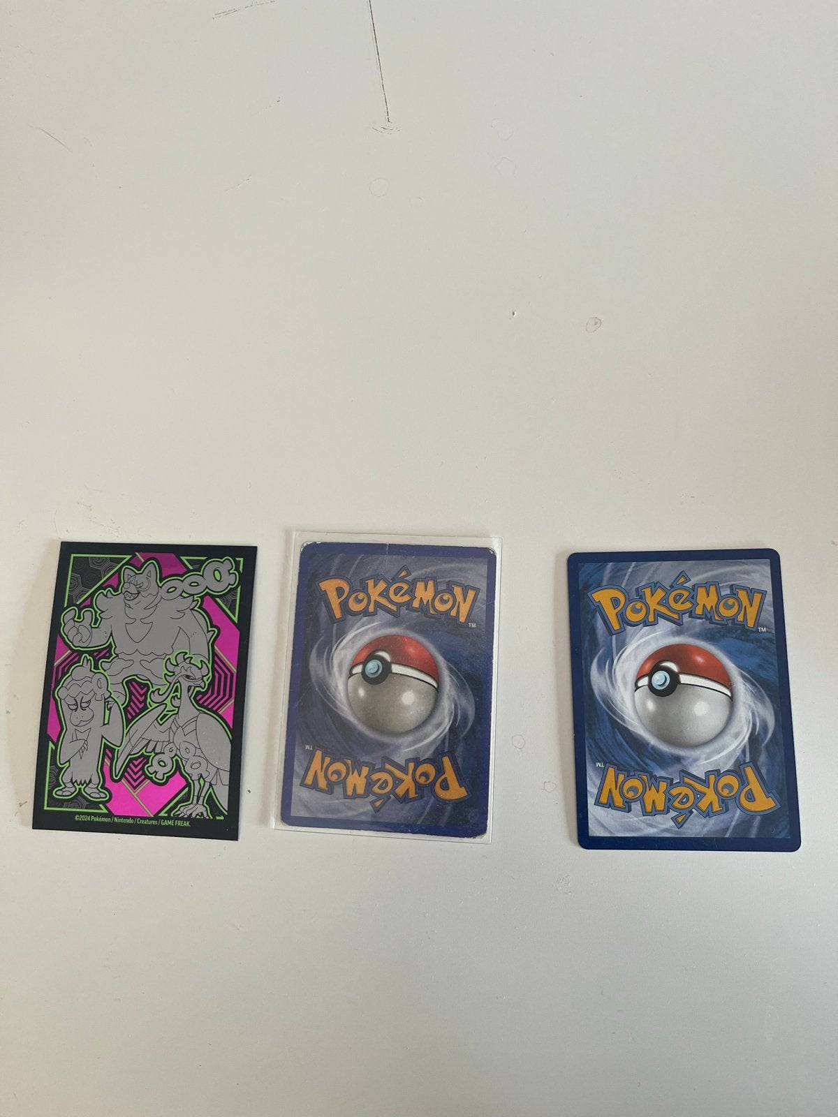 Pokémon kaarten: Sinistcha ex, Arcanine V, Trainer Mr. Fuji, Ophalen of Verzenden, Gebruikt, Meerdere kaarten