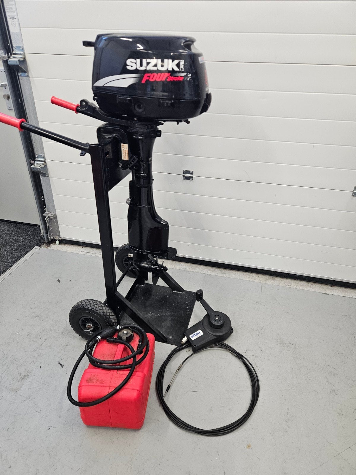 Suzuki 5 pk langstaart met afstandsbediening - 1 jaar garant, Ophalen, 5 tot 10 pk, ., Viertaktmotor