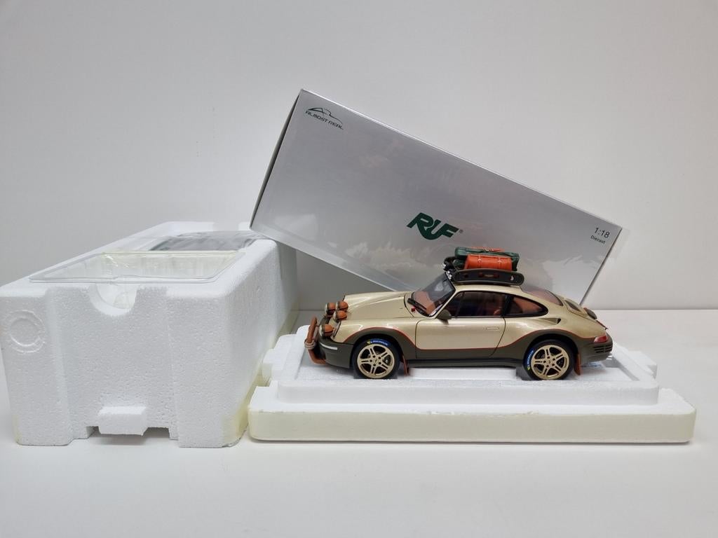 Almost Real
Porsche 911 Ruf Rodeo Prototype
Sand Gold 1:18 N, Hobby en Vrije tijd, Modelauto's | 1:18, Ophalen of Verzenden, Nieuw