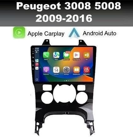 Peugeot 3008 5008 radio navigatie android 14 apple carplay, Auto diversen, Autoradio's, Ophalen of Verzenden, Nieuw