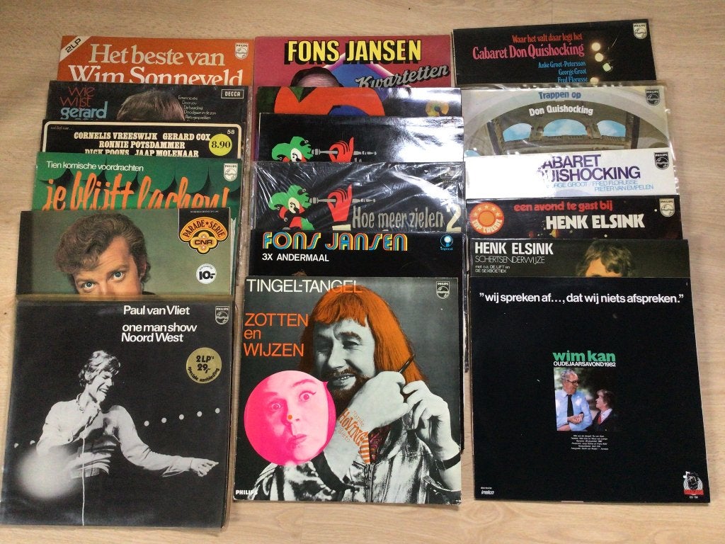 Lp’s cabaret uit de jaren 1970, Gebruikt, Overige genres, Ophalen of Verzenden, 12 inch