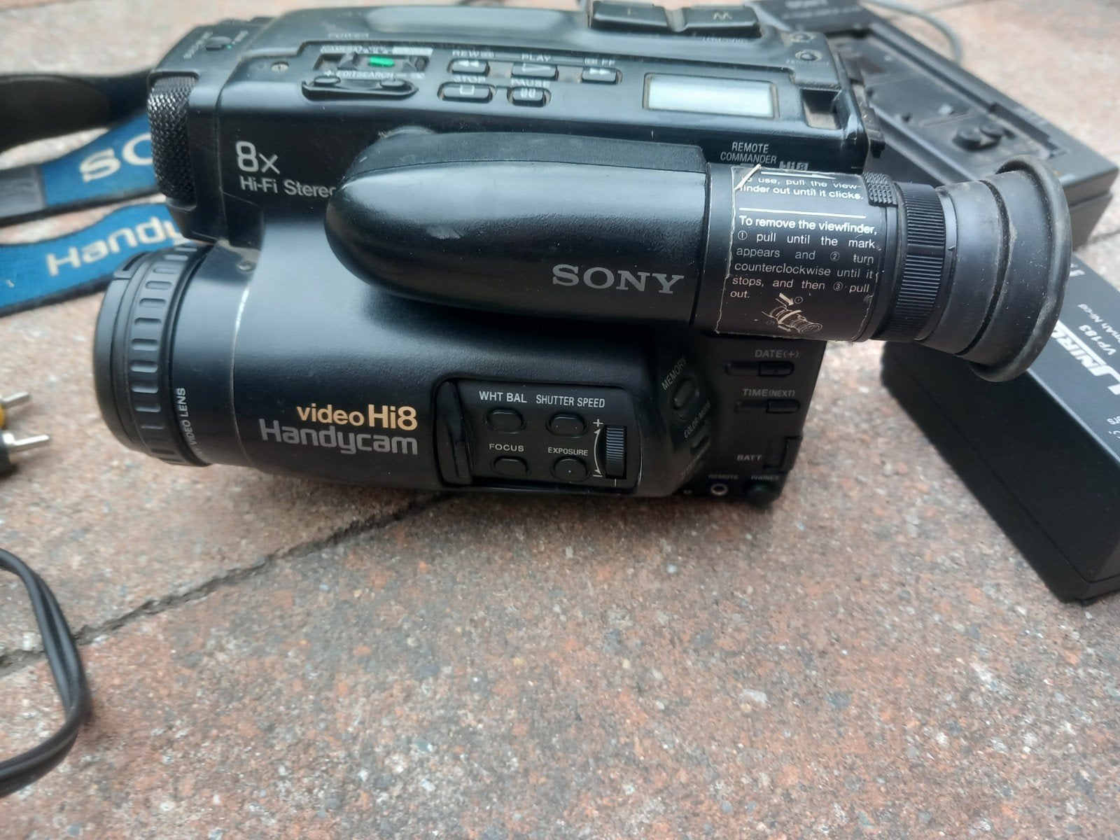 Sony Video Hi8 Handycam - Vintage Videocamera, Ophalen of Verzenden, Hi 8, Camera
