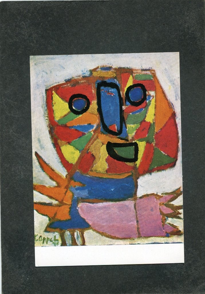 Ansicht Karel Appel - Vrijheidsschreeuw, Verzenden, 1980 tot heden, Ongelopen