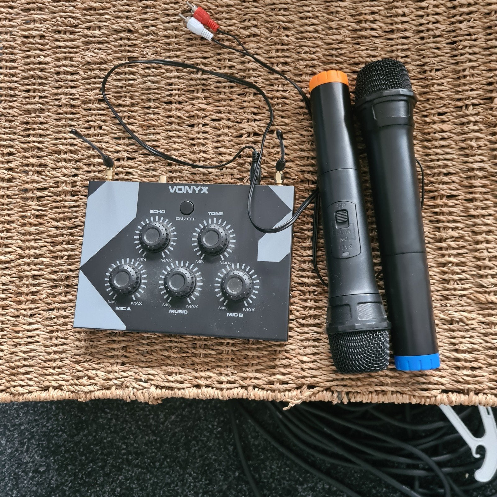 draadloze microfoons, Audio, Tv en Foto, Ophalen, Gebruikt, Microfoon(s)