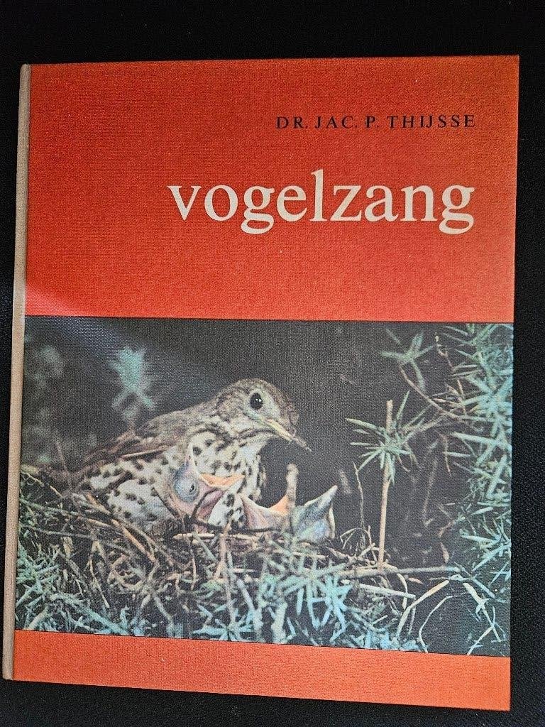Jac.P. Thijsse VOGELZANG 1965 Verkade Fabr. Zaandam, Boeken, Ophalen of Verzenden, Zo goed als nieuw, Jac. P. Thijsse, Vogels