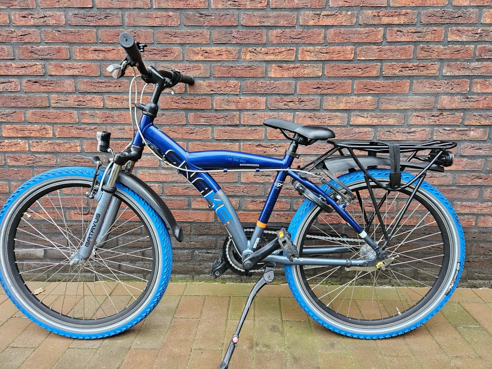 Batavus Snake 24inch vrijwel nieuwstaat!, Ophalen, Terugtraprem, 24 inch, Versnellingen