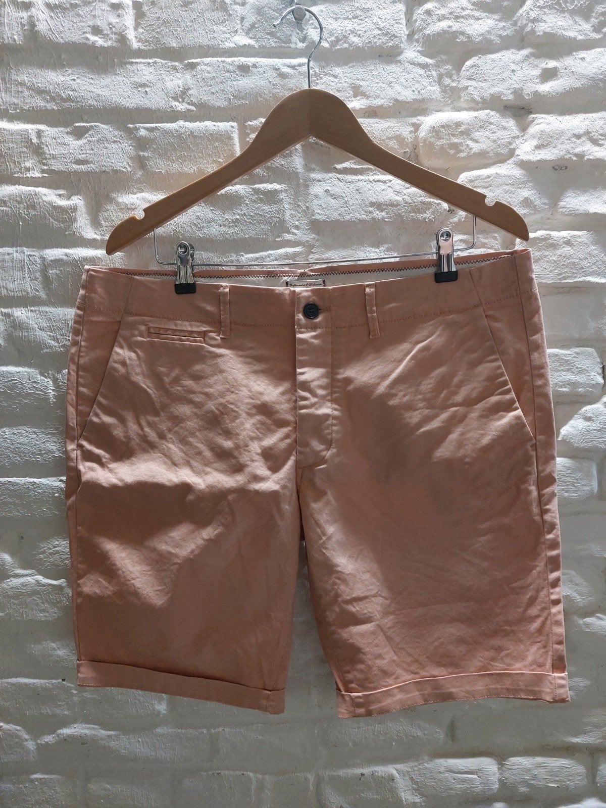 Jack & Jones korte broek XL, Kleding | Heren, Broeken en Pantalons, Verzenden, Maat 56/58 (XL), Zo goed als nieuw, Roze