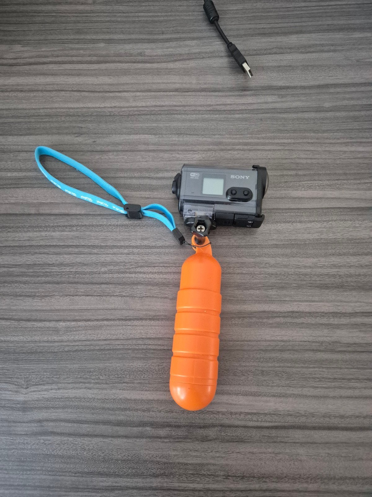 Sony Action Cam met onderwaterbehuizing, Ophalen of Verzenden, Gebruikt, Sony