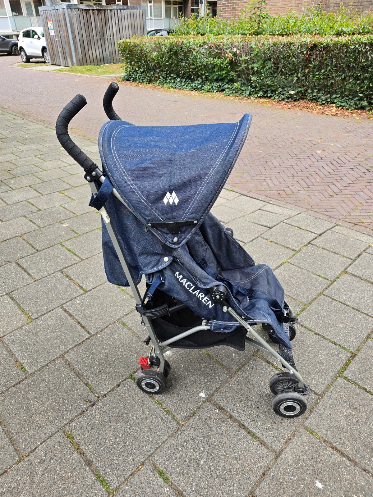 Maclaren buggy met reistas en regenhoes, Kinderen en Baby's, Kinderwagens en Combinaties, Ophalen