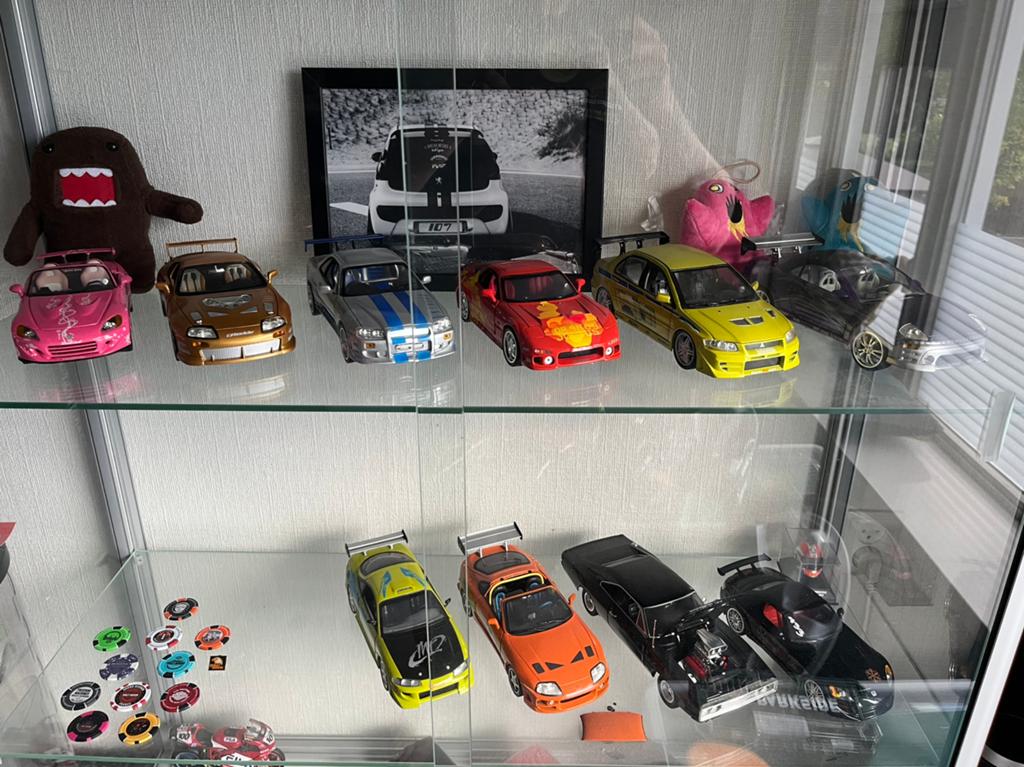 Fast Furious ERTL Verzameling Paul Walker Skyline Charger, Ophalen of Verzenden, Zo goed als nieuw, Auto, ERTL