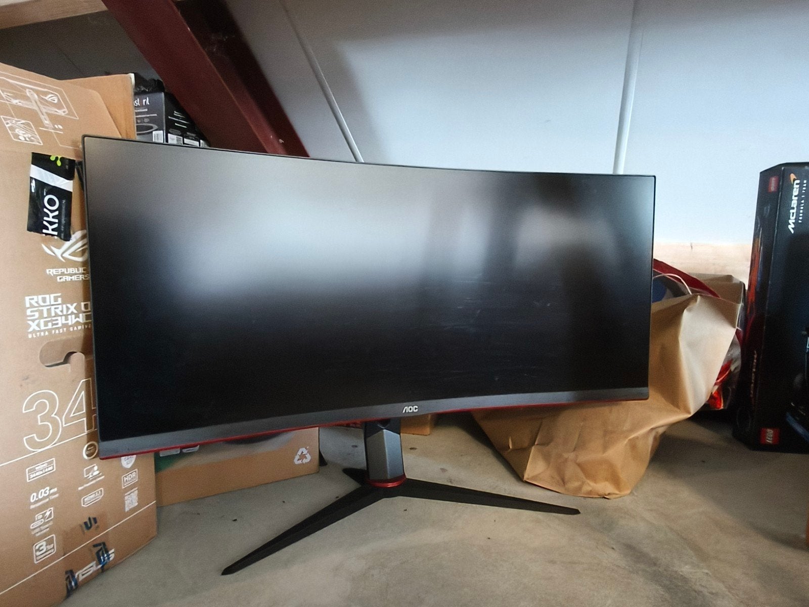 AOC 144Hz Widescreen Curved Gaming Monitor, Computers en Software, Monitoren, 101 t/m 150 Hz, Curved, VA, Ophalen