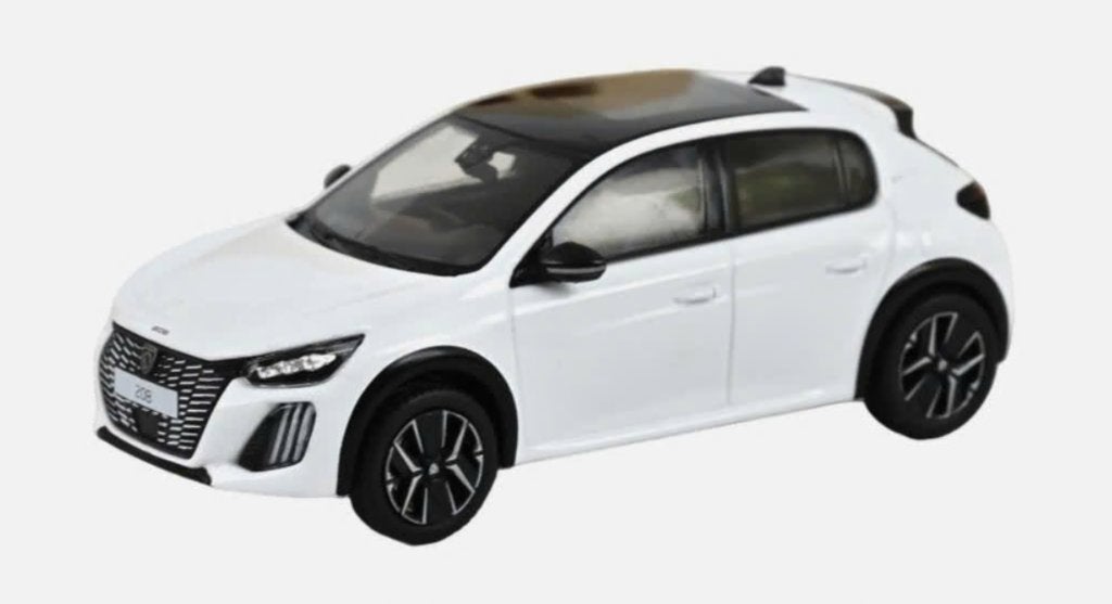 Peugeot 208 GT 2024 Bianca Wit schaal 1/43 NOREV ref: 472841, Hobby en Vrije tijd, Modelauto's | 1:43, Verzenden, Nieuw, Auto