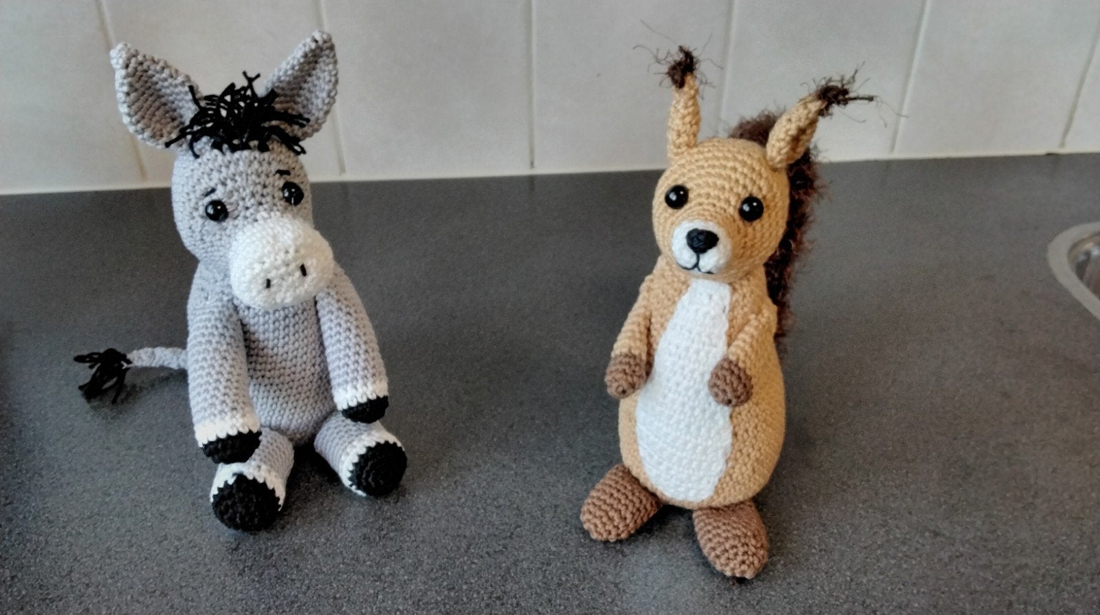 gehaakte knuffels  deurstopper, Ophalen of Verzenden, Nieuw, Haken, Overige typen