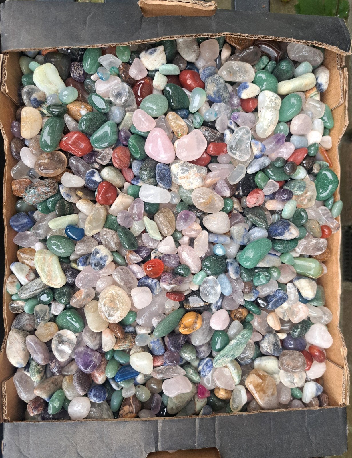 30 stenen €10! Edelsteen verzameling natuursteen mineralen, Ophalen of Verzenden
