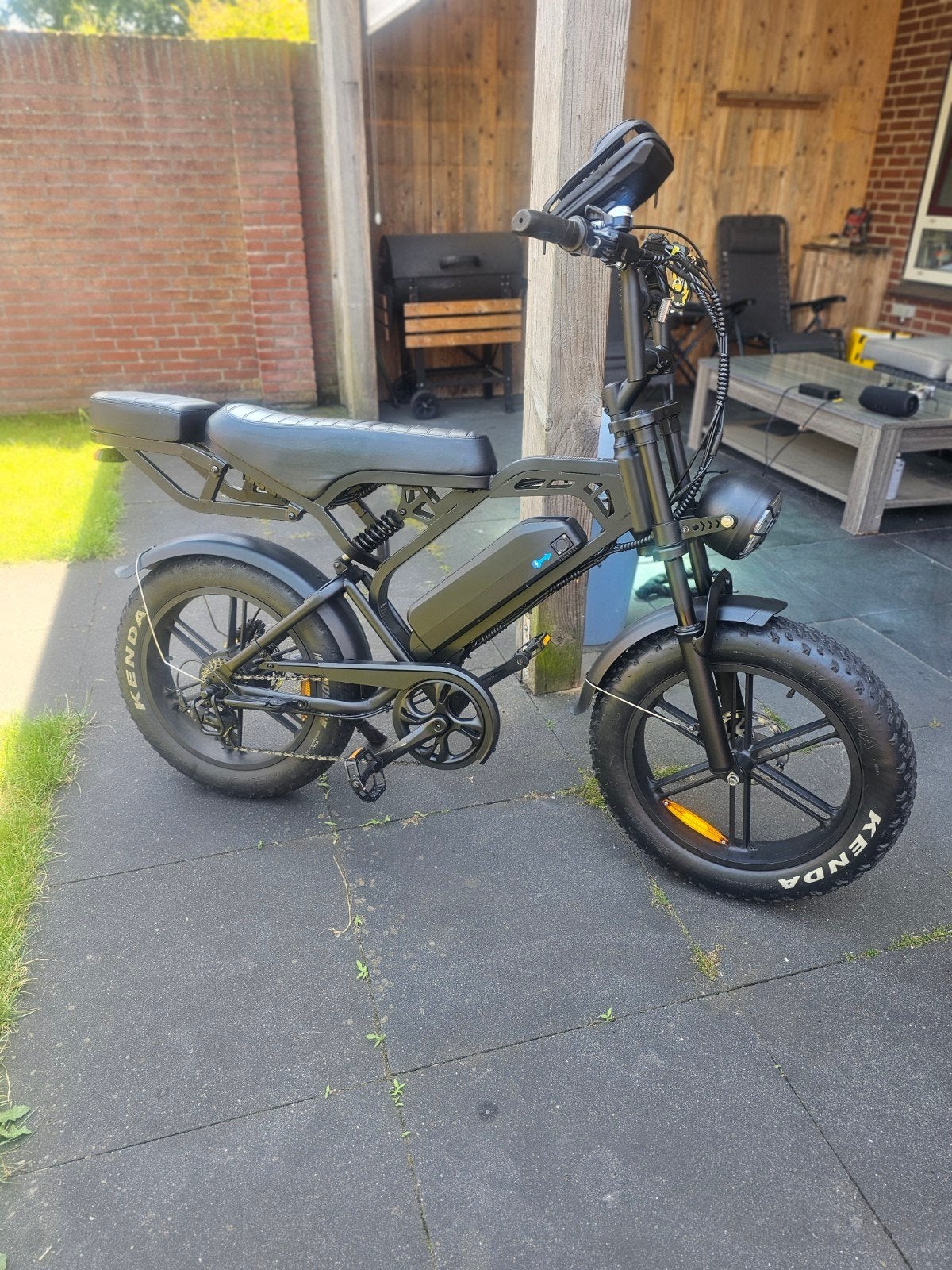Nette fatbike v20 pro nieuwste model van 2025, Zo goed als nieuw, 50 km per accu of meer, 55 tot 59 cm, Ophalen