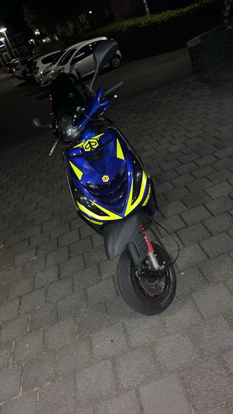 Piaggio Zip met Vespa ET4 125cc blok - Blauw kenteken, Gebruikt, Maximaal 45 km/u, Zip, Ophalen of Verzenden