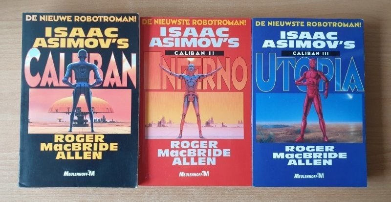 (Asimov) Roger McBride Allen - 3x Caliban (ned), Verzenden, Gelezen, Roger McBride Allen