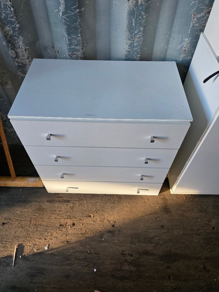 Wit ladekasten, Ophalen, 50 tot 100 cm, 3 of 4 laden, Minder dan 100 cm