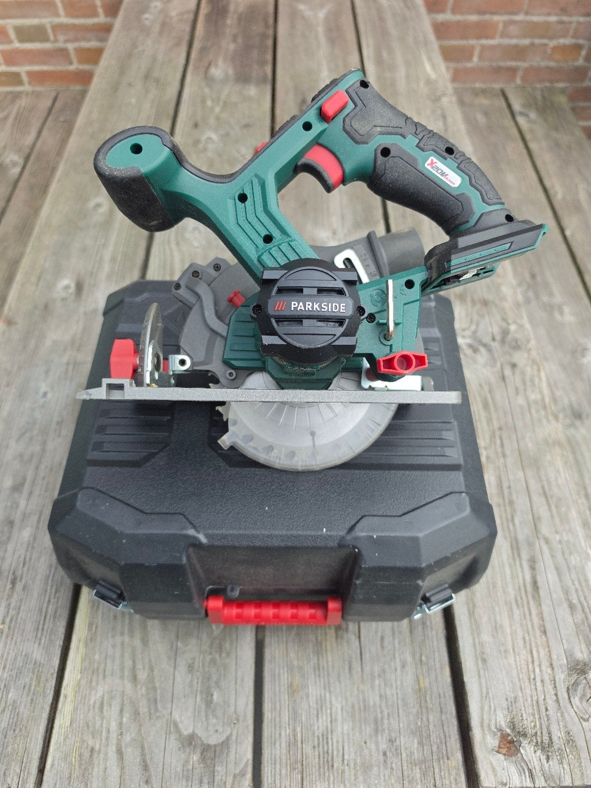 Parkside Cirkelzaag PKS 1500 B3 met koffer, Doe-het-zelf en Verbouw, Ophalen, Cirkelzaag, 70 mm of meer, 1200 watt of meer