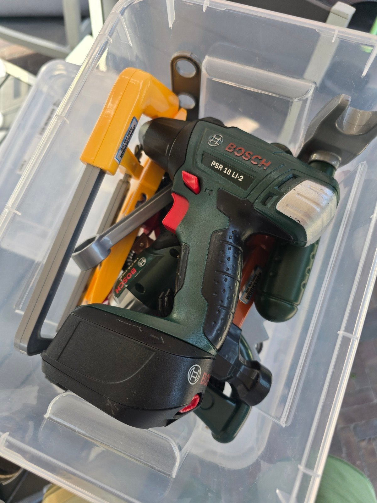 Kindergereedschap set - Bosch speelgoed, Ophalen of Verzenden