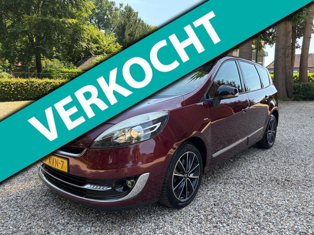 Renault Grand Scénic 1.2 TCe Bose Airco, Auto's, Renault, Voorwielaandrijving, Euro 5, Parkeersensor, Gebruikt