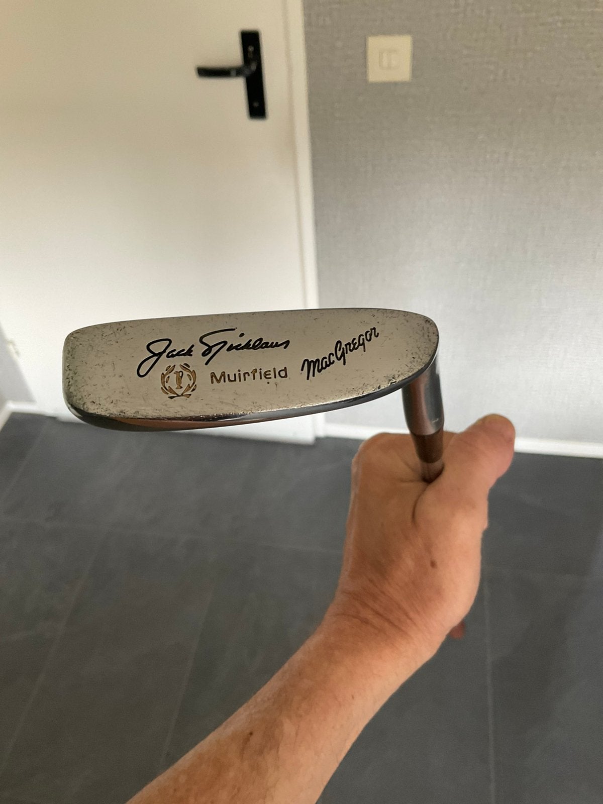 Macgregor Jack Nicklaus Muirfield Putter Steel Shaft 91cm, Ophalen, Gebruikt, Club, Overige merken