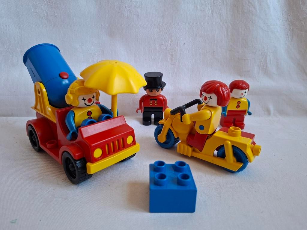 Vintage Duplo 2650 PreSchool Canon Ball Clowns, Ophalen of Verzenden, Gebruikt