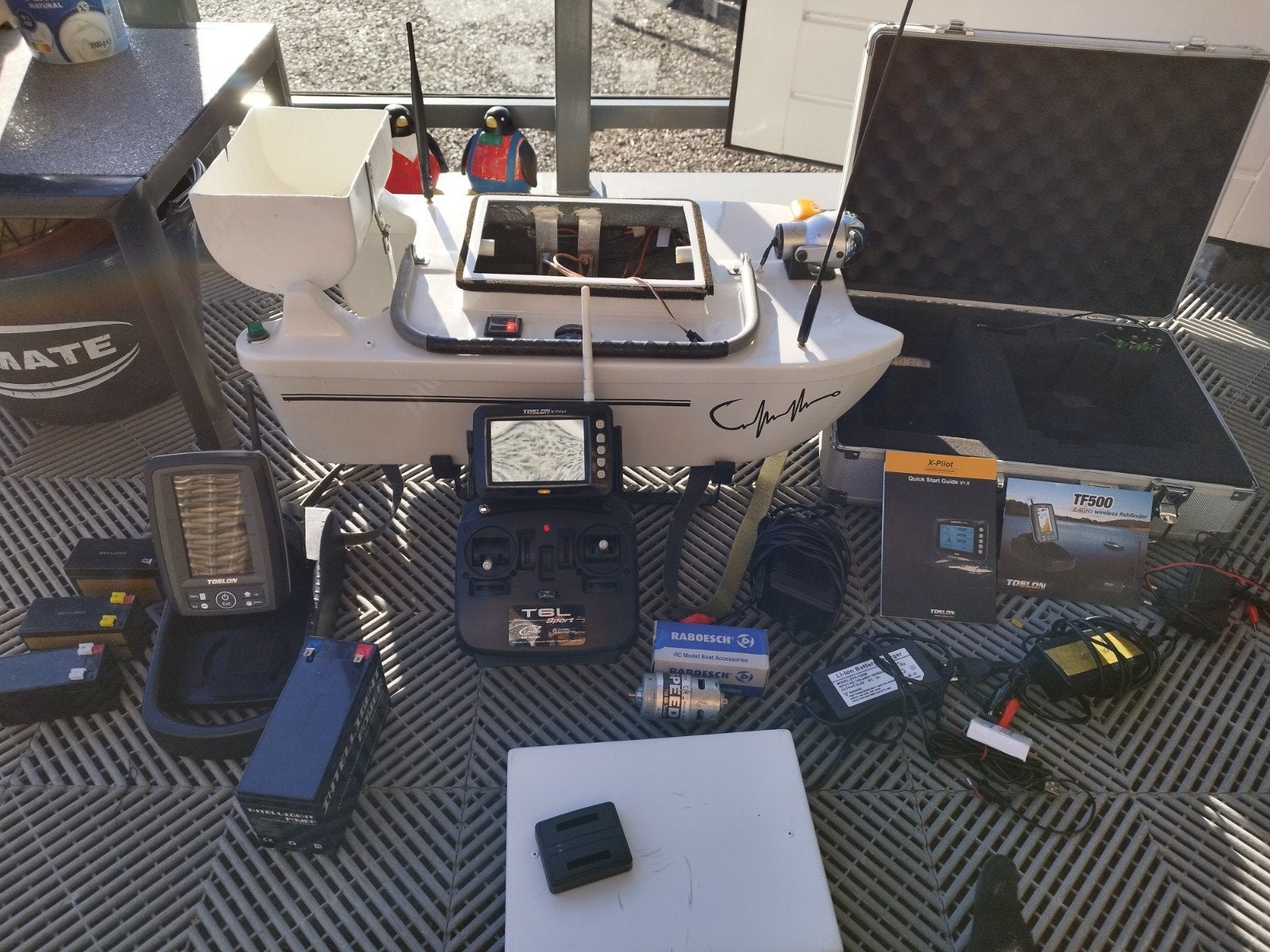 voerboot carpcatcher, Ophalen of Verzenden, Zo goed als nieuw, Overige typen
