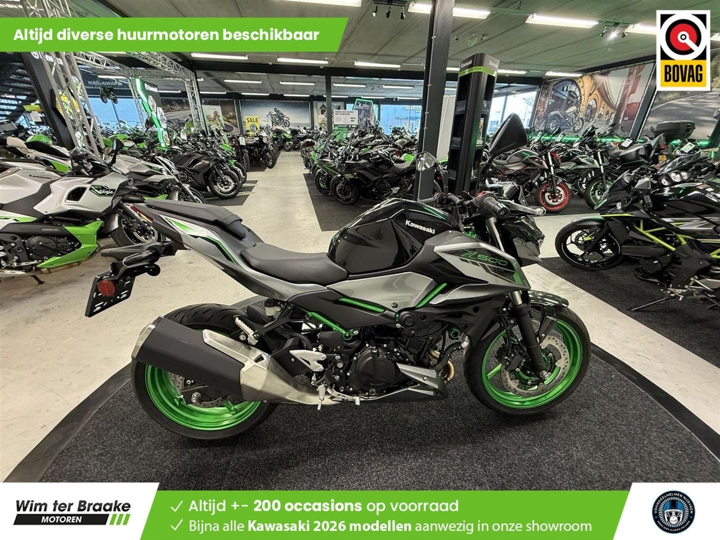 KAWASAKI Z 500 SE  (bj 2024), Motoren, Motoren | Kawasaki, 2 cilinders, Kawasaki, Bedrijf, Onbekend