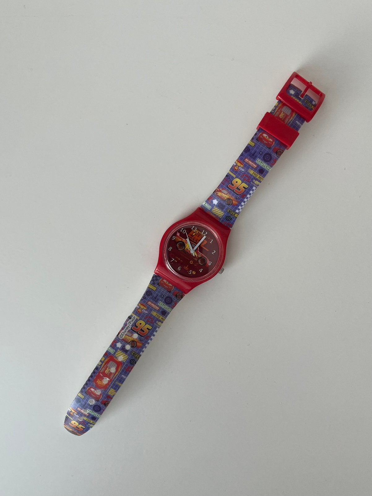 Kinderhorloge Cars Disney/Pixar, Verzenden, Zo goed als nieuw, Meerkleurig, Jongen of Meisje