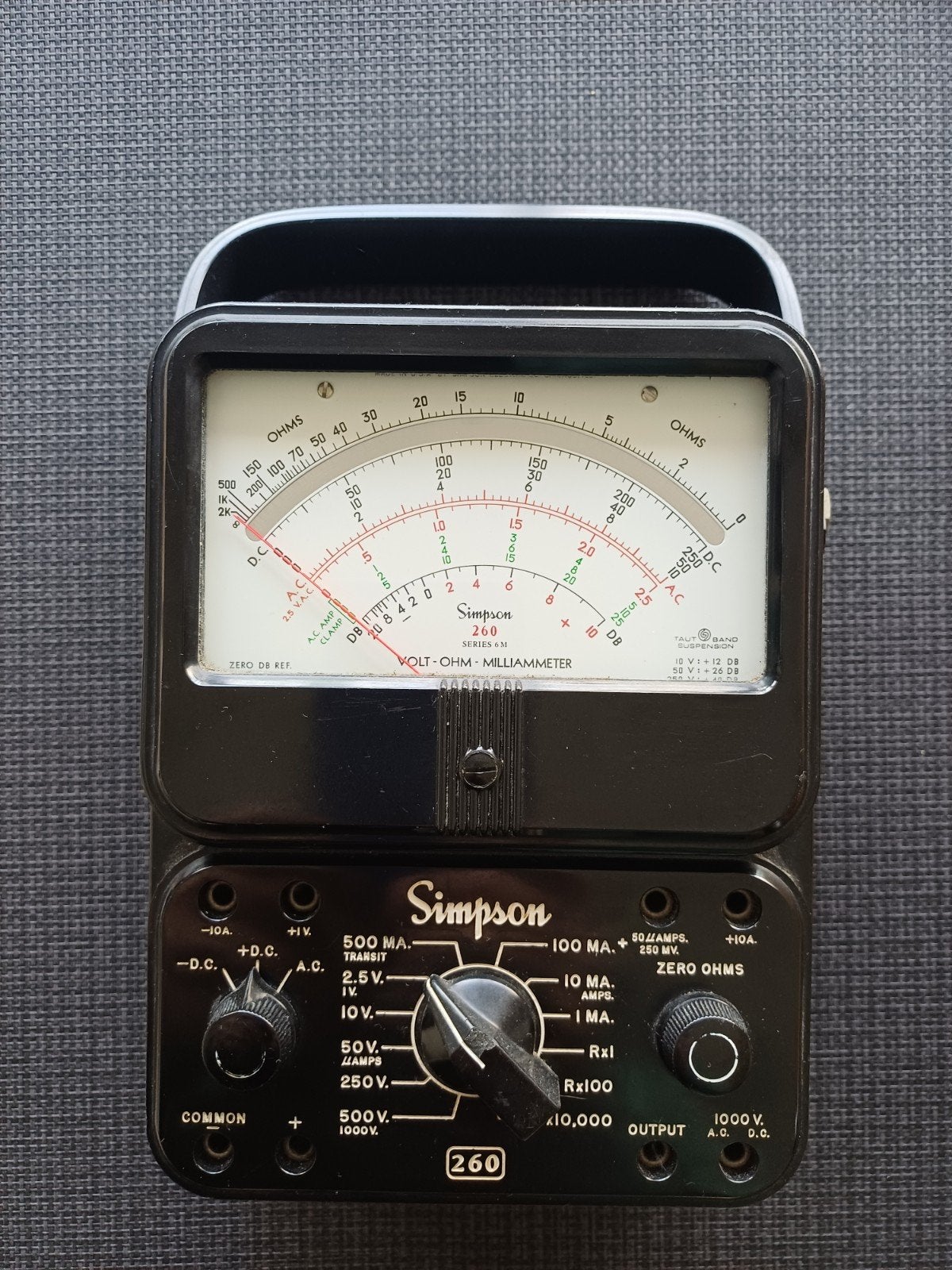 Analoge Simpson multimeter, Verzamelen, Ophalen of Verzenden, Overige typen